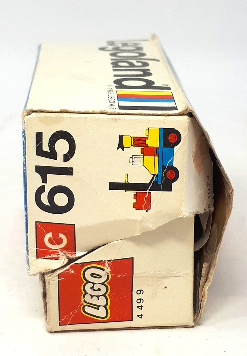 Voir photo 4 de Lego Legoland 615 vintage avec boite d'origine Lego Legoland 615 vintage avec boite d'origine État correct - Vue 4 -